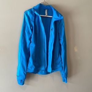 Lululemon women’s athletic jacket size 4 blue